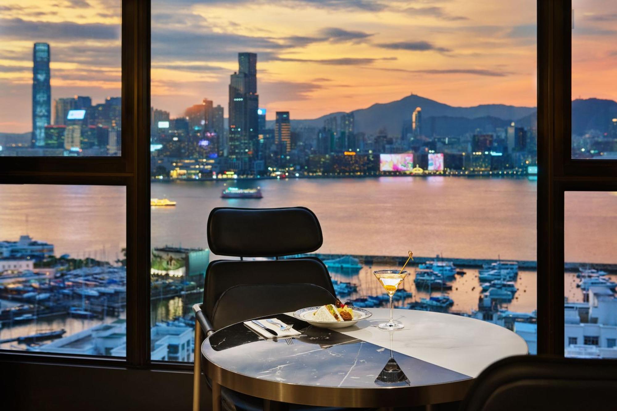 מלון The Park Lane Hong Kong, Autograph Collection מראה חיצוני תמונה View from the Club Lounge